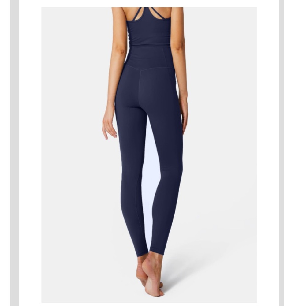 Halara Cloudful® Crossover Pocket Plain Leggings